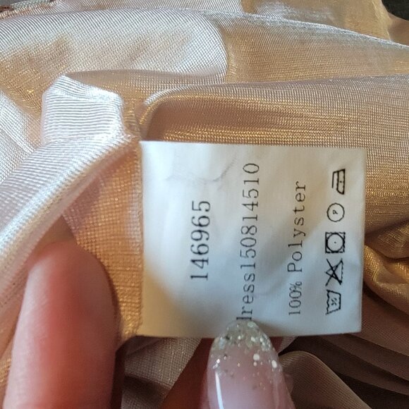 Sparkly mini dress, fits like size S - Picture 5 of 6